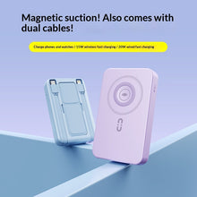Magnetic Wireless Charger Stand — Dual-Coil Fast Charging for iPhone & Android