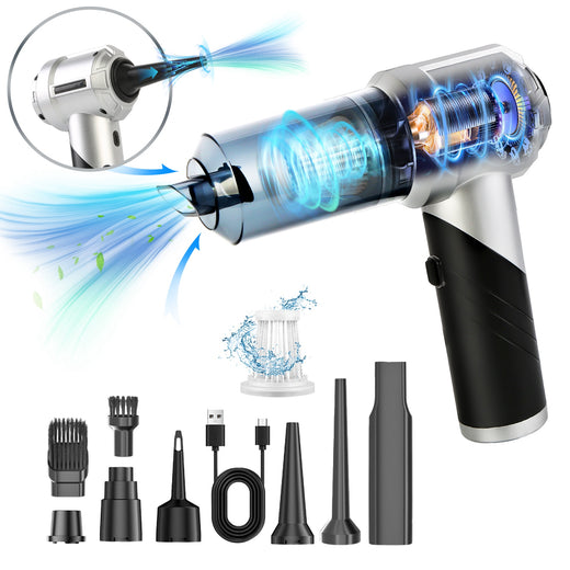 Cordless Car Vacuum Cleaner – 20000PA 4-in-1 Air Blower